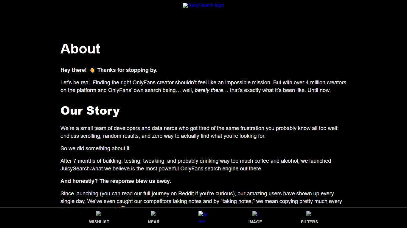 About – Juicy Search